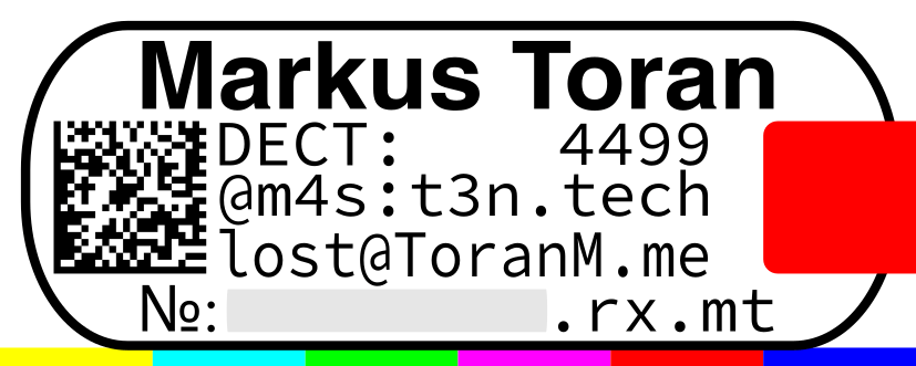 Asset Label Design with Logos