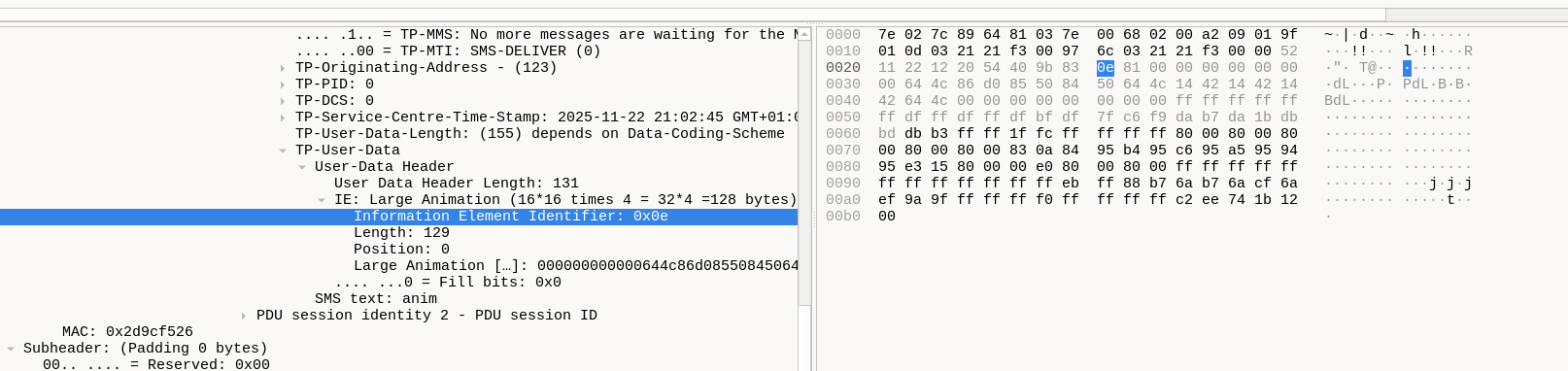 Wireshark packet 2